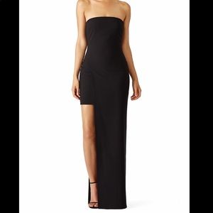 LIKELY Black Demeyer Gown